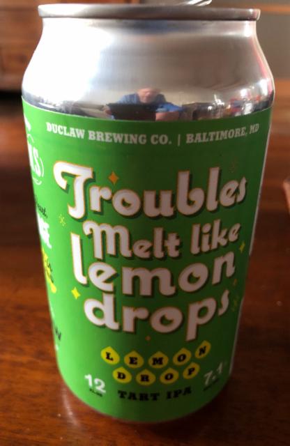 Troubles Melt Like Lemon Drops 7.1%, DuClaw Brewing Company, United States