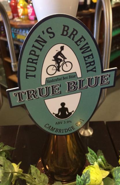 True Blue 3.9%, Turpin's Brewery, England