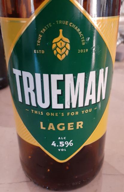 Trueman Lager 4.5%, Cape Brewing Company, South Africa