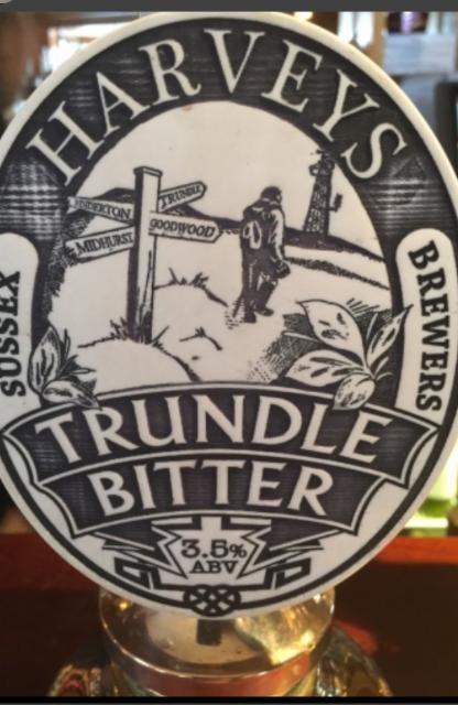 Trundle Bitter 3.5%, Harvey's Brewery, England