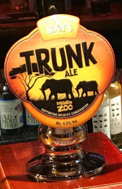 Trunk Ale 4.5%, Bays Brewery Ltd, England