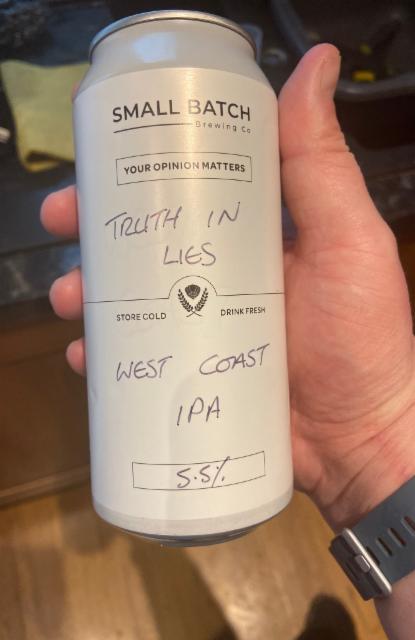 Truth in lies 5.5%, small batch, England