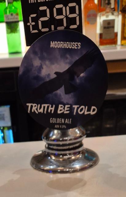 Truth to be told, Moorhouse's Brewery