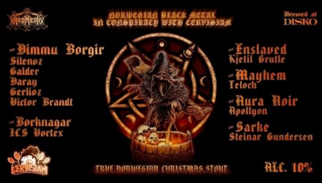 Trve Norwegian Jól Stout - Waffle, Browncheese And Jam 10.0%, Cervisiam, Norway