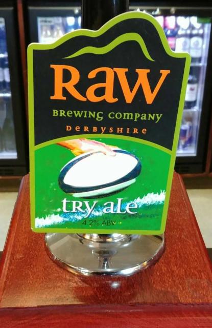 Try Ale 4.2%, Raw Brewing Company, England