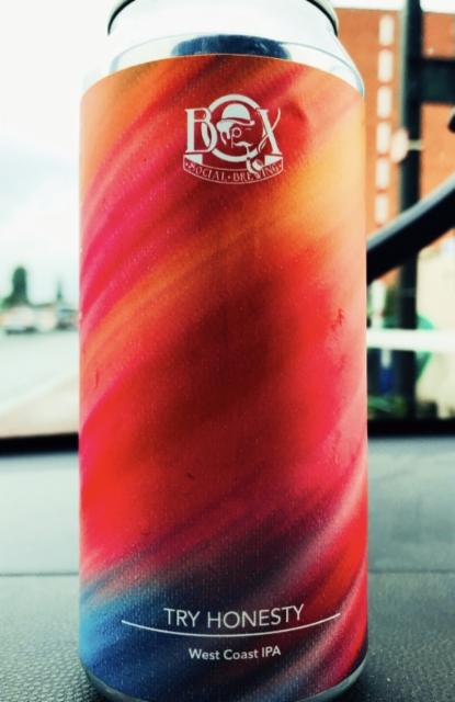 Try Honesty 7.0%, Box Social Brewing, England