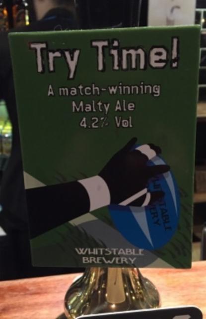 Try Time! 4.2%, Whitstable Brewery, England
