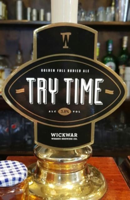 Try Time 3.8%, Wickwar Wessex Brewing, England