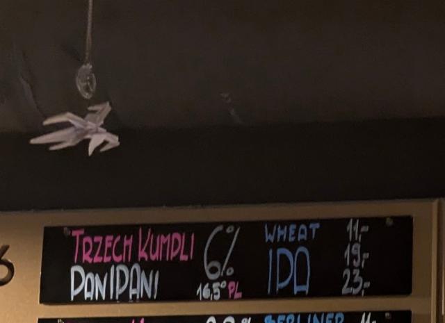 trzech kumpli ipa, Browar Trzech Kumpli