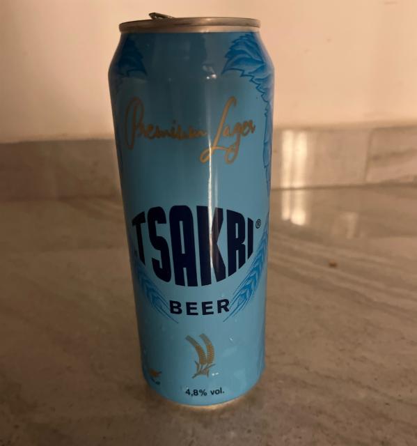 Tsakri Beer 4.8%, Pivovar Rohozec, Czech Republic