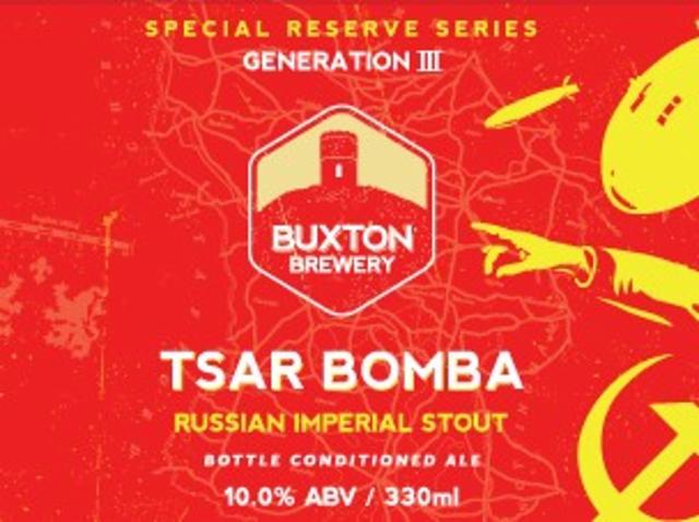 Tsar Bomba Special Reserve Series Generation III 10.0%, Buxton Brewery, England