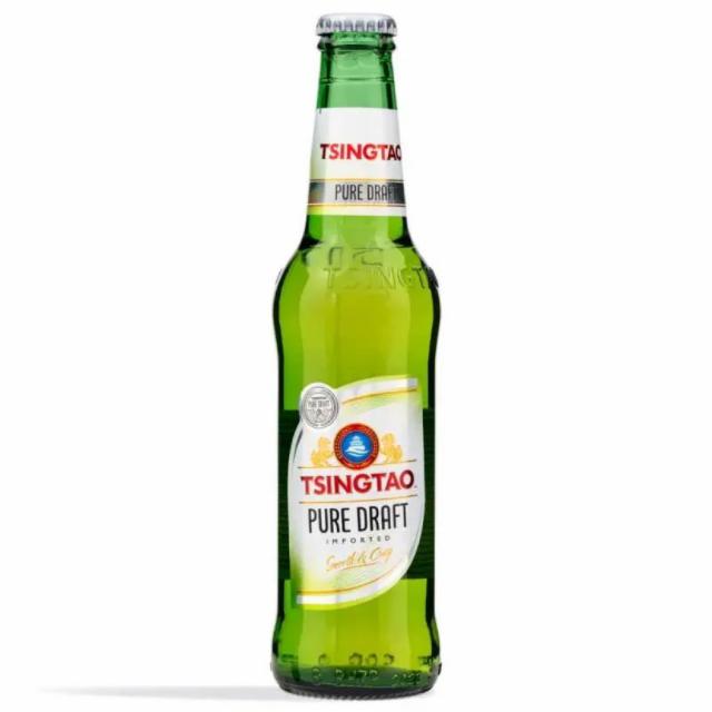 Tsingtao Pure Draft 4.3%, Tsingtao Brewery (Tsingtao) / 青岛啤酒, China