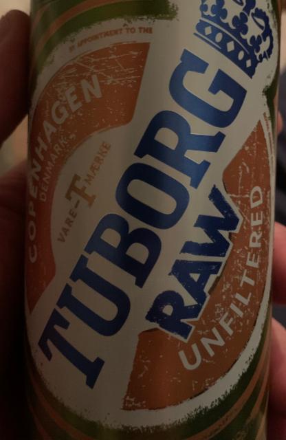 Tuborg Raw 4.5%, Baltika Brewery / Пивоваренная компания Балтика, Russia