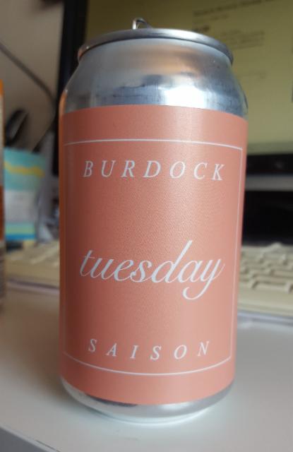 Tuesday Saison 5.3%, Burdock, Canada