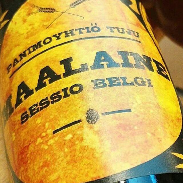Maalaine Sessio Belgi 4.5%, Panimoyhtiö Tuju, Finland