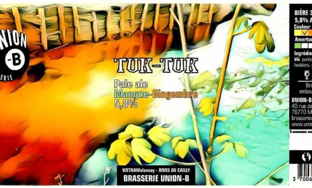 Tuk-Tuk 5.8%, Union-B, France