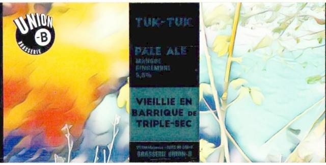 Tuk-Tuk Vieillie En Barrique De Triple Sec 5.8%, Union-B, France