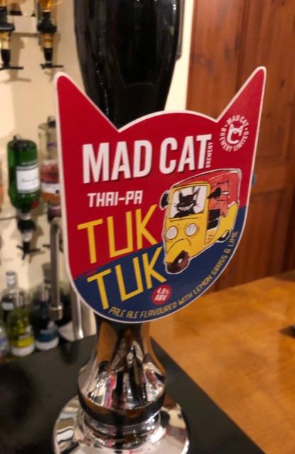 Tuk Tuk 4.6%, Mad Cat Brewery, England