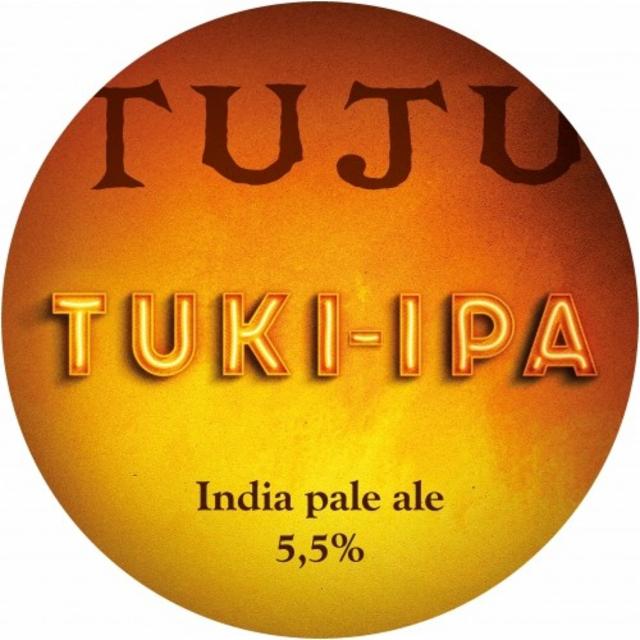 Tuki-IPA 5.5%, Panimoyhtiö Tuju, Finland