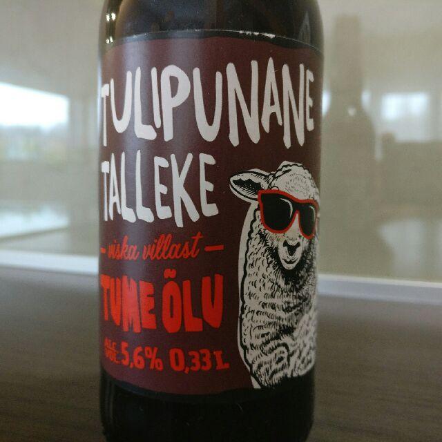 Tulipunane Talleke 5.2%, Moe Õllevabrik, Estonia