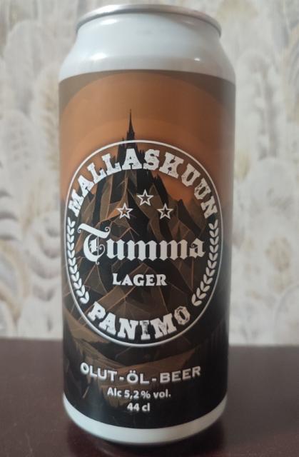 Tumma lager 5.2%, Mallaskuun Panimo, Finland