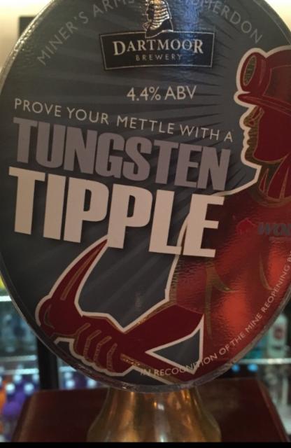 Tungsten Tipple 4.4%, Dartmoor Brewery Ltd., England