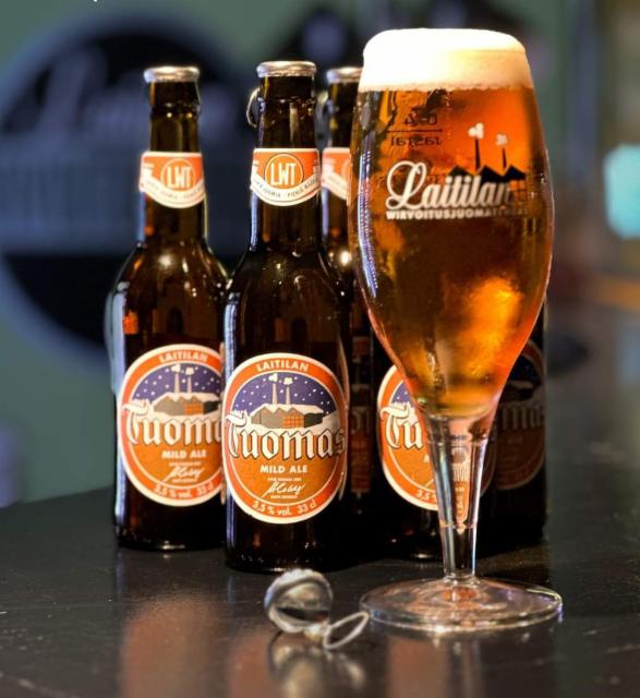 Tuomas Mild Ale 3.5%, Laitilan Wirvoitusjuomatehdas, Finland