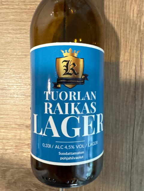Tuorlan Raikas Lager, Kuninkaantien Panimo