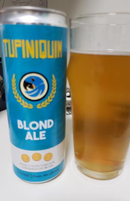 Tupiniquim Blond Ale 5.0%, Cervejaria Tupiniquim, Brazil