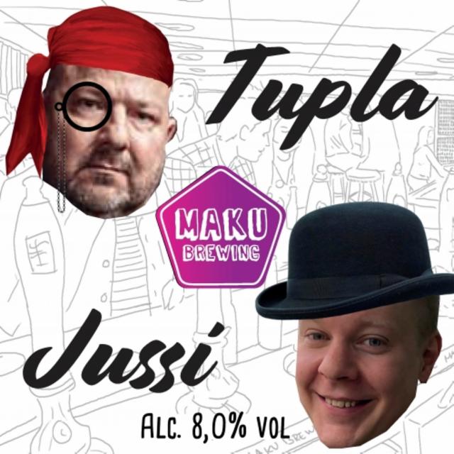 Tupla-Jussi 2023 8.0%, Maku Brewing, Finland