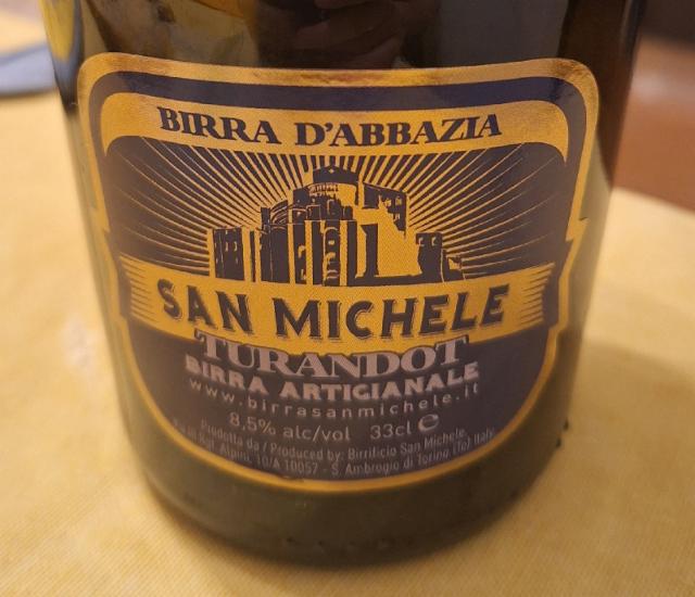 Turandot, Birra San Michele