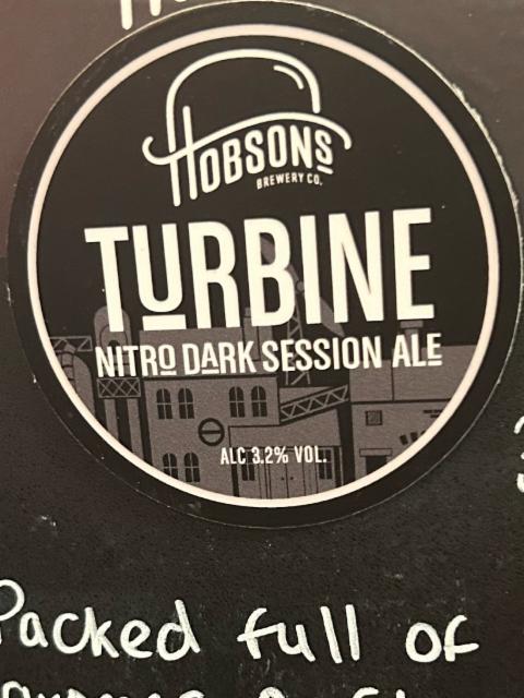 Turbine 3.2%, Hobsons Brewery, England