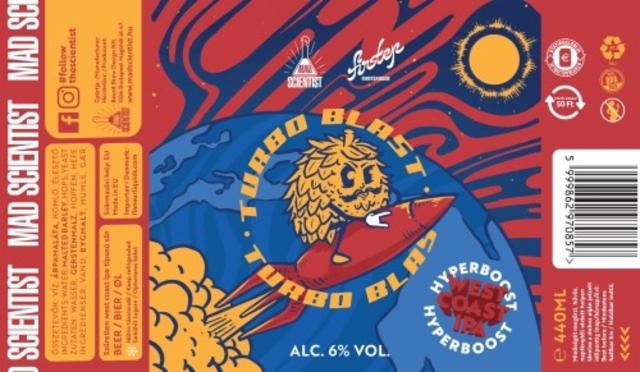 Turbo Blast 6.0%, Mad Scientist, Hungary