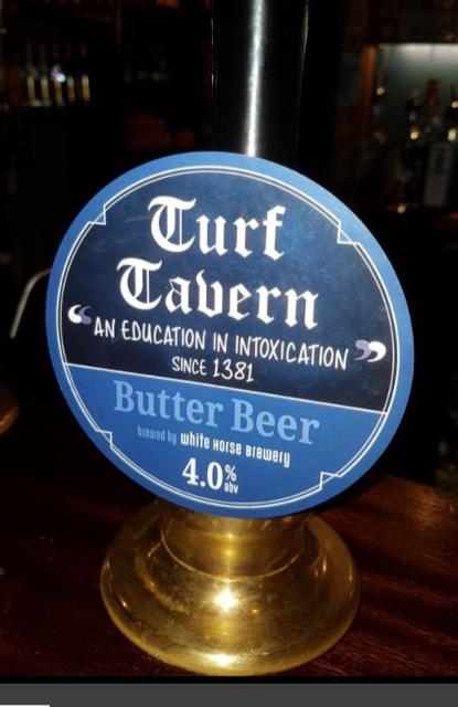 Turf Tavern Butter Beer 4.0%, White Horse Brewery, England