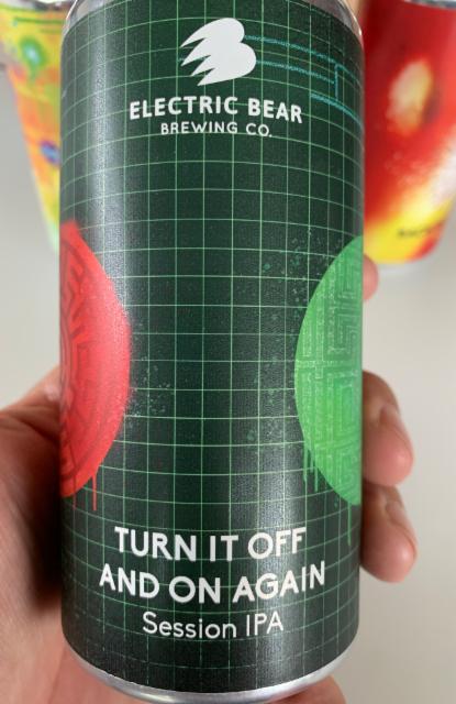 Turn It Off And On Again 4.0%, Electric Bear Brewing Co., England