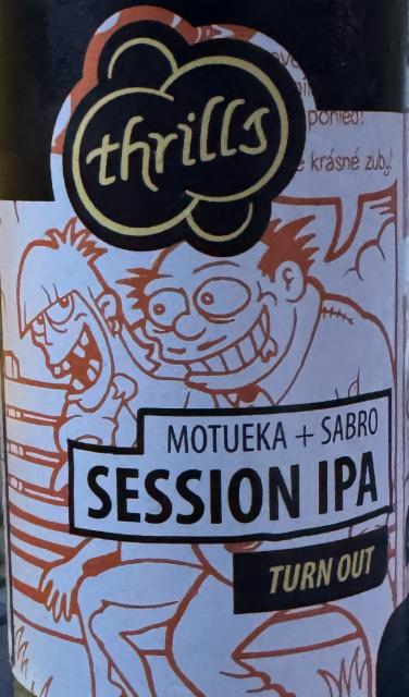 Turn out 4.8%, Pivovar Thrills, Czech Republic