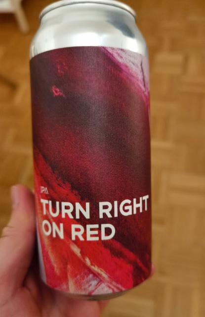 Turn Right On Red 6.0%, Boundary Brewing, Northern Ireland