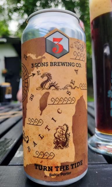 Turn the tide 9.0%, 3 Sons Brewing Company, United States