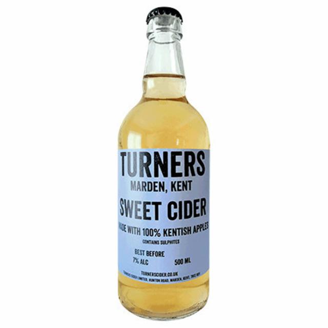 Turners Sweet Cider 7.0%, Turners Cider, England