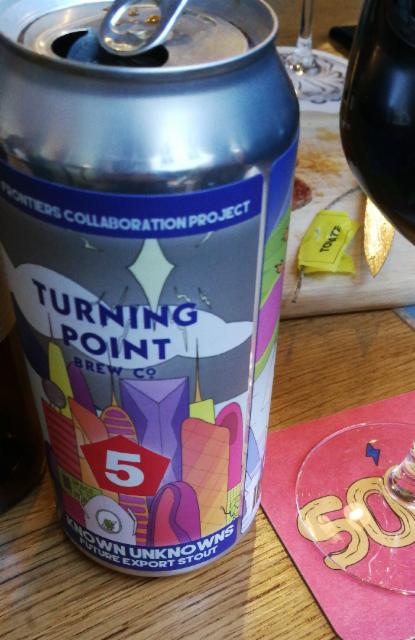 Turning Point Known Unknowns 6.8%, Turning Point Brew Co., England