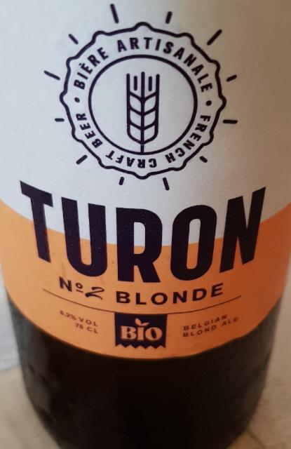 Turon N°2 Blonde 6.2%, Brasserie De L'Aurore [Closed], France