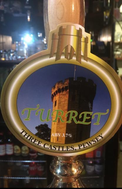 Turret 3.7%, Three Castles Brewery, England