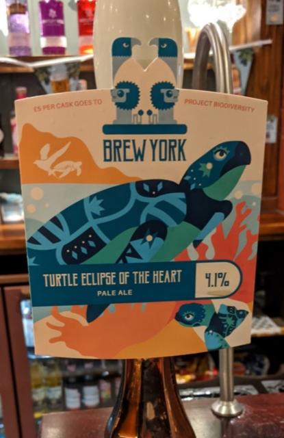 Turtle Eclipse Of The Heart 4.1%, Brew York, England
