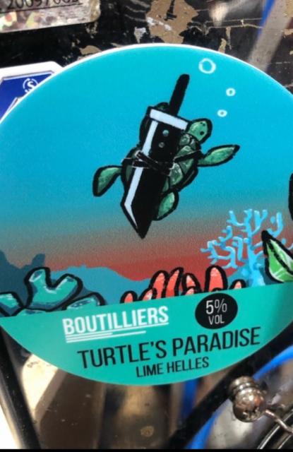 Turtle's Paradise 5.0%, Boutilliers Ltd, England