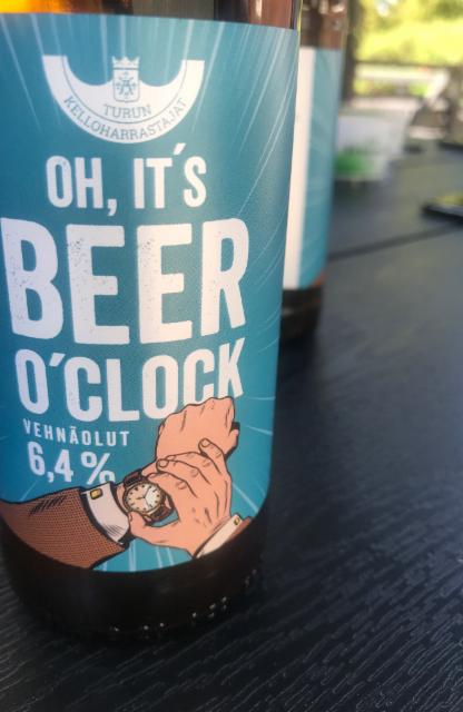 Oh, It's Beer O'Clock: Vehnäolut 6.4%, Mallassepät, Finland