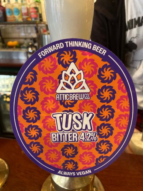 Tusk 4.2%, Attic Brew Co., England