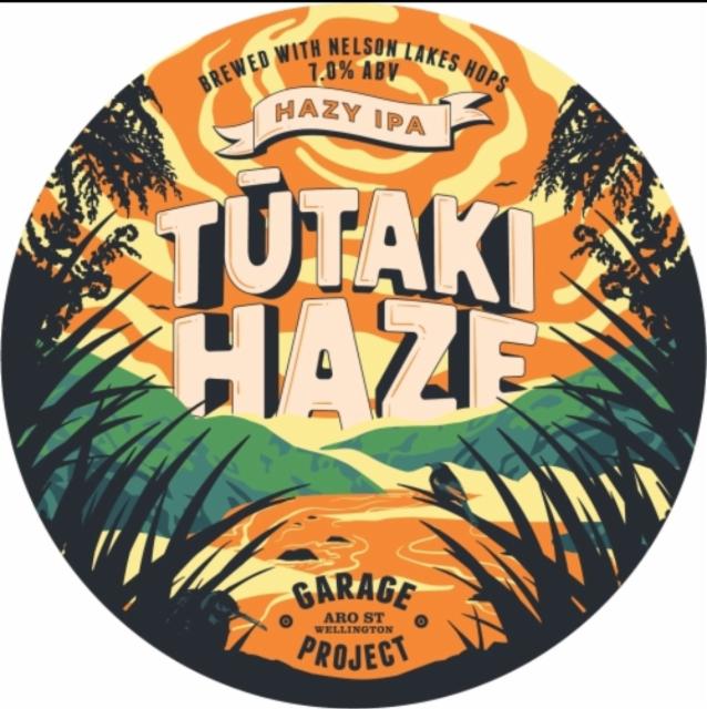 Tutaki Haze 7.0%, Garage Project, New Zealand