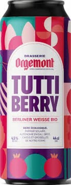 Tutti Berry 4.5%, Madame Nature (Ex Brasserie D'Orgemont), France
