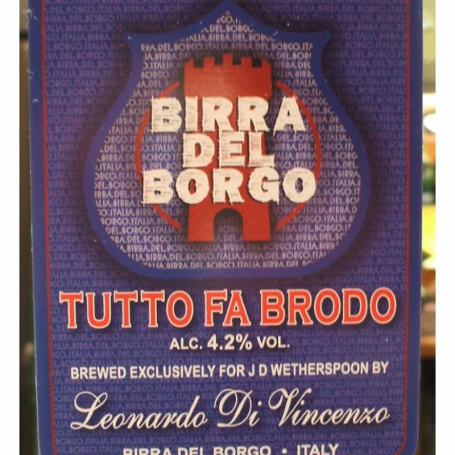 Tutto Fa Brodo 4.2%, Birra del Borgo (AB InBev), Italy
