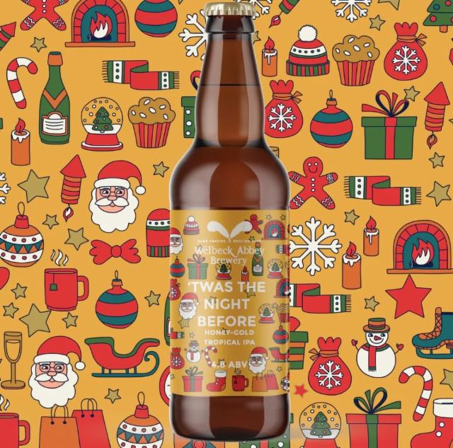 'Twas The Night Before 4.8%, Welbeck Abbey Brewery, England